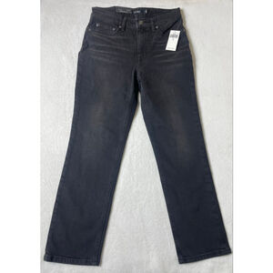 Women's LAUREN Ralph Lauren Straight Leg ankle Jeans Size 6 Black